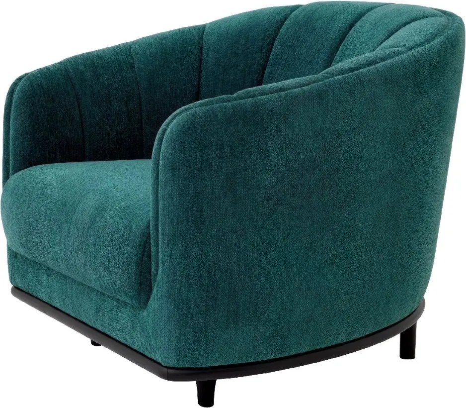 Fotoliu modern design LUX Agostino, Pavililon sea green