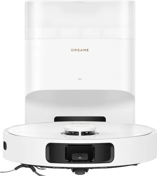 Aspirator robot Dreame L10s Plus RLL42SD, 7000 Pa, 5200 mAh, 60 W, Pana la 145 m², Statie de incarcare si golire automata, Autonomie de 155 minute, Alb