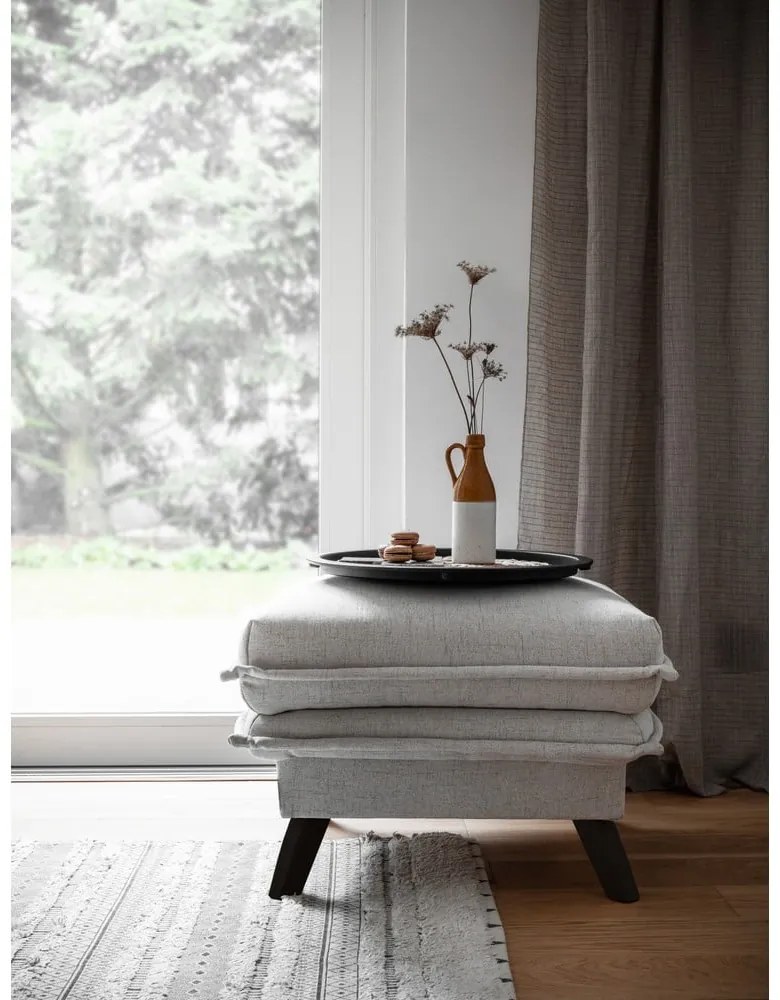 Taburet Miuform Charming Charlie, bej deschis