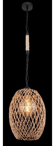 Lustră pe lanț Globo 15670H HALIA 1xE27/60W/230V