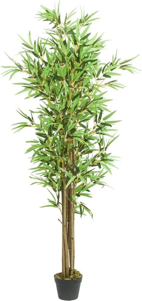 vidaXL Arbore din bambus artificial 1288 de frunze 180 cm verde