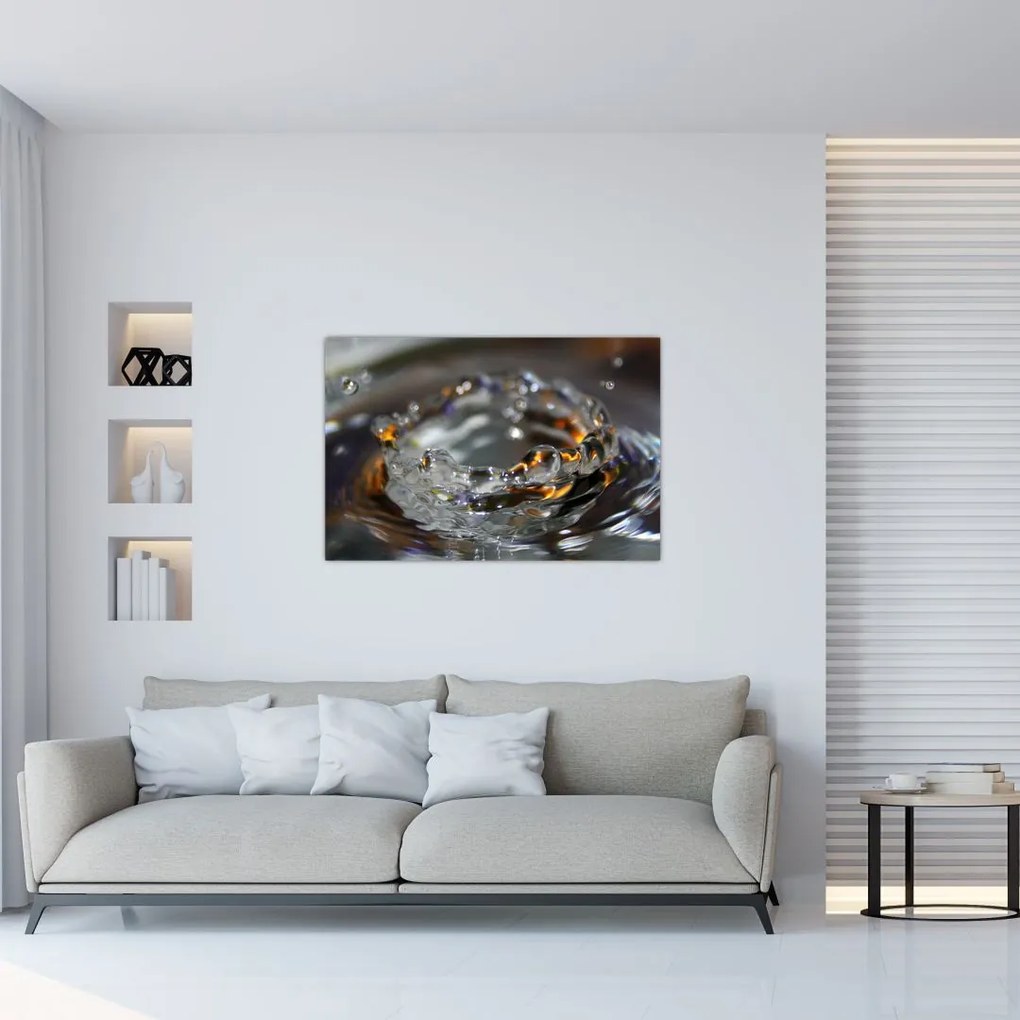 Tablou cu brățara din picături de apă (90x60 cm)