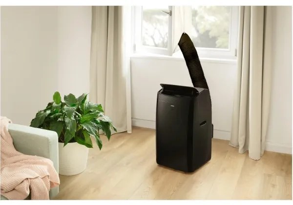 Sencor - Aer condiționat mobil inteligent 900W/230V 9000 BTU Wi-Fi negru + DO