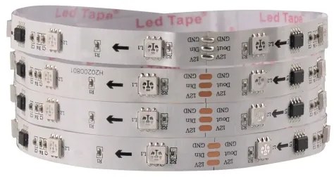 Banda LED RGB MAGIC 2 m, 12W, 230V, reglabilă + telecomandă