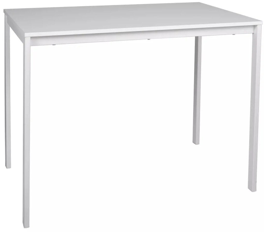 Masa Mario alb galbui L100xl60 cm