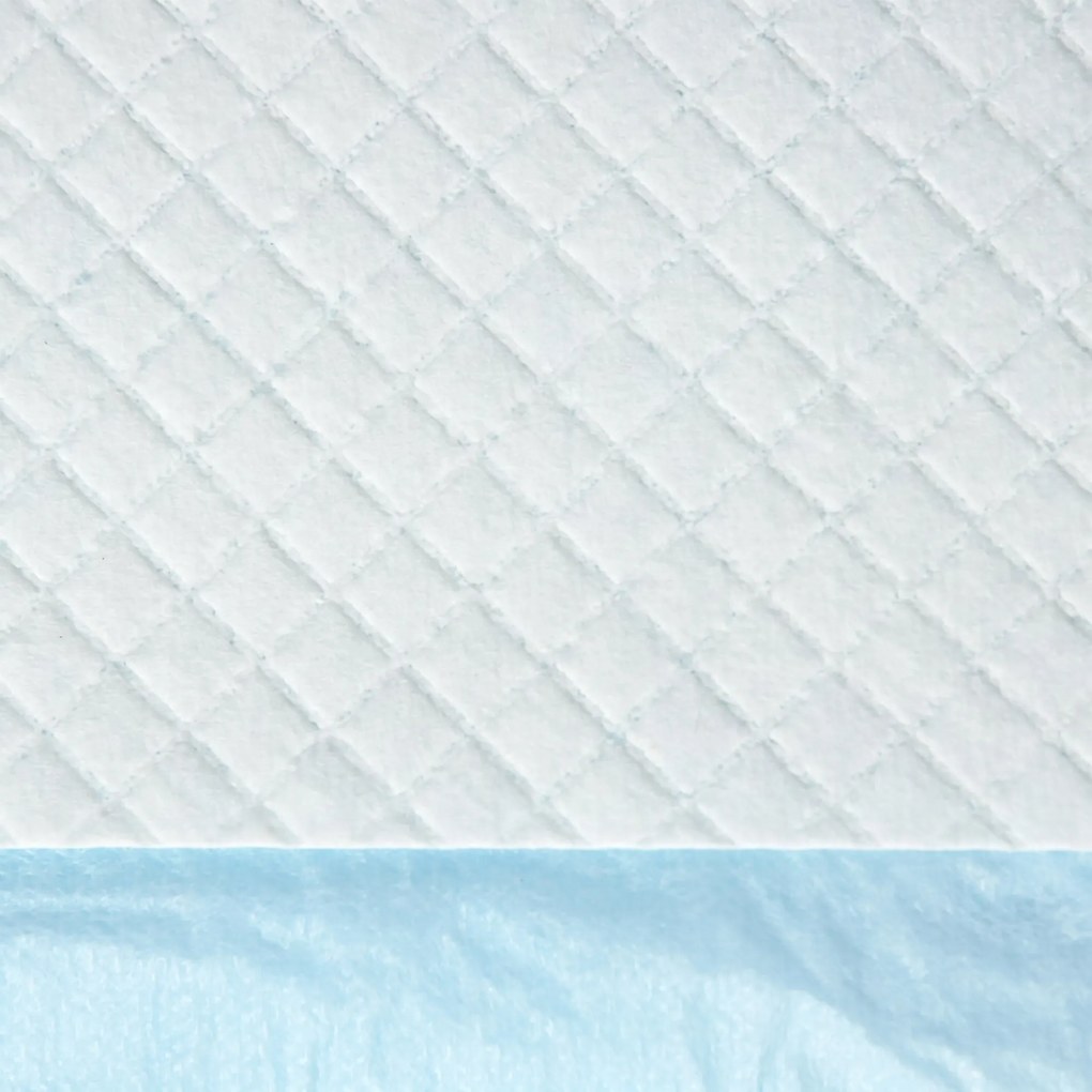 PawHut Set 100 Covoare Absorbante pentru Câini cu 6 Straturi, Covoare Igienice pentru Câini, 45x60 cm, Albastru | Aosom Romania