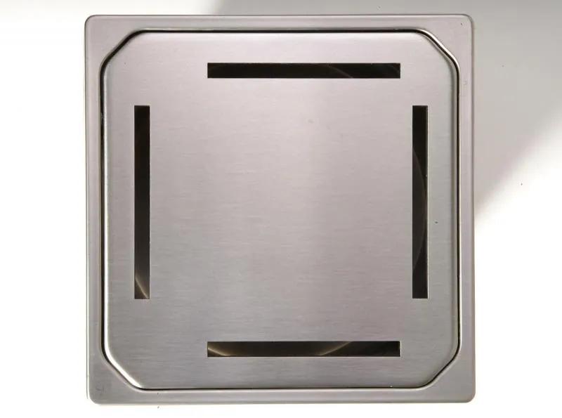 Sifon pardoseala baie cu grilaj  Kessel, System 100 Slot Design