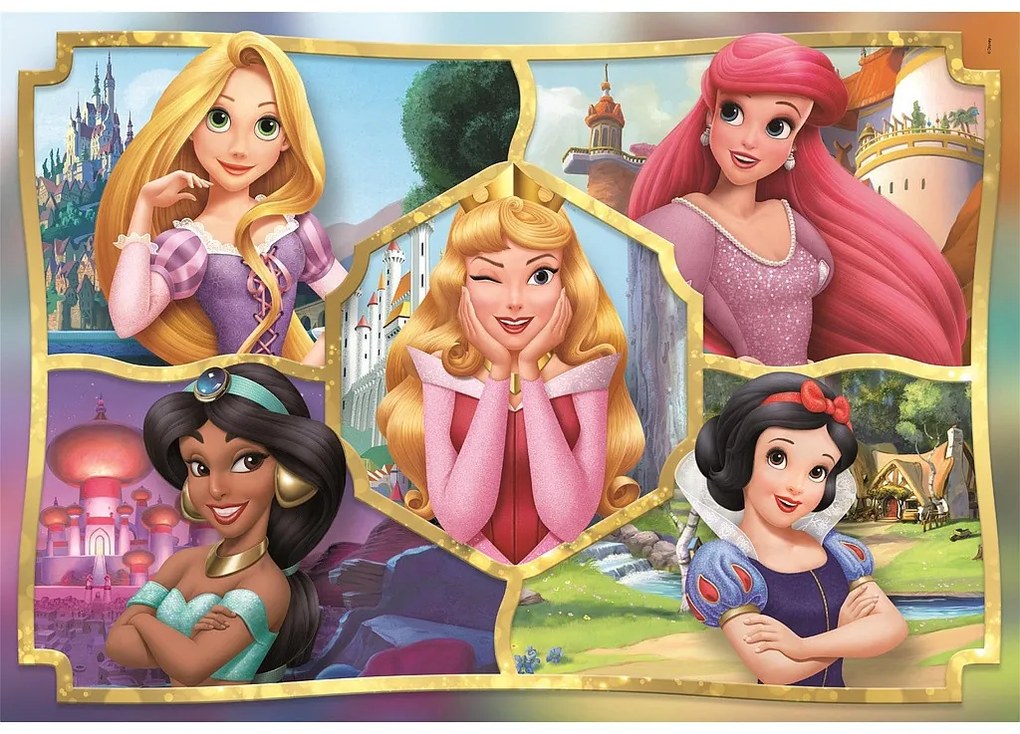 Prințesele Disney Puzzle Clementoni 104 piese