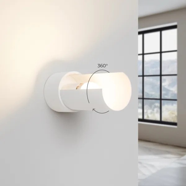 Aplică Sollux SL.1676 FLASH 1xE27/15W/230V alb