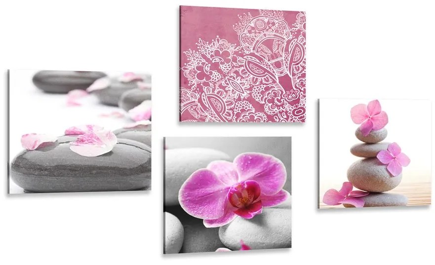 Set tablouri natura moartă Zen