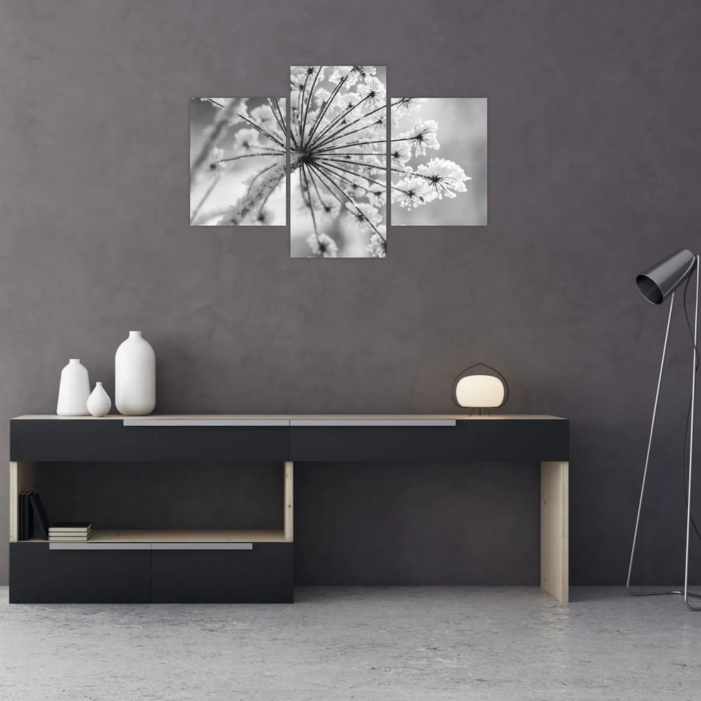 Tablou - Floare în timpul iernii (90x60 cm)