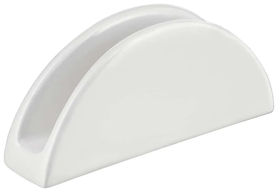 Suport Servetele, portelan, alb, 13 cm, Kubiko/Fala