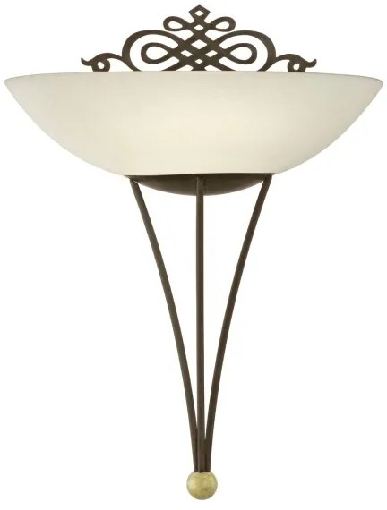 Abajur de rezervă din sticlă Eglo MESTRE 16x30 cm