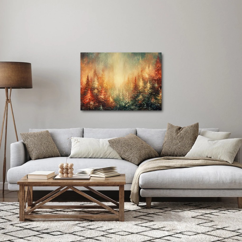 Tablou - Pictura de păduri (70x50 cm)