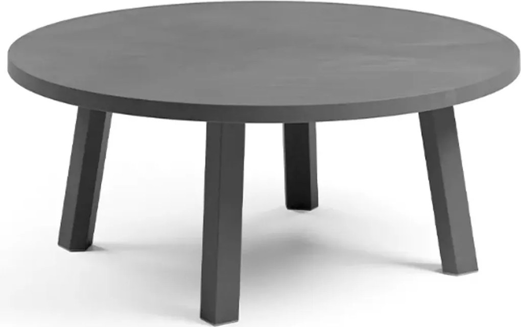 Masă joasă rotundă Nardi Mini Tavolino, Ø70×30 cm - Gesso