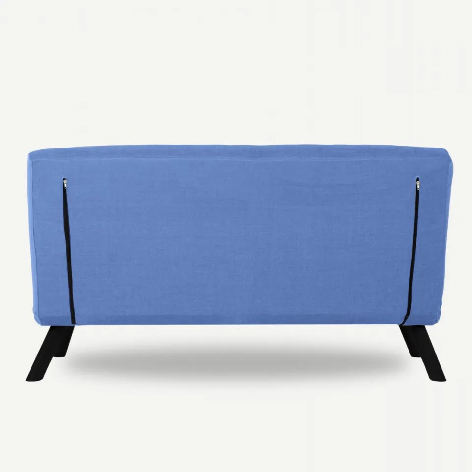 Canapea cu 2 Locuri Sando 2-Seater, Albastru, Extensibila