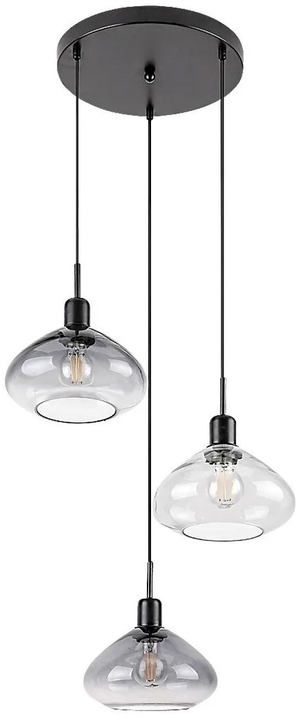Lustra cu 3 pendule design modern Dvora