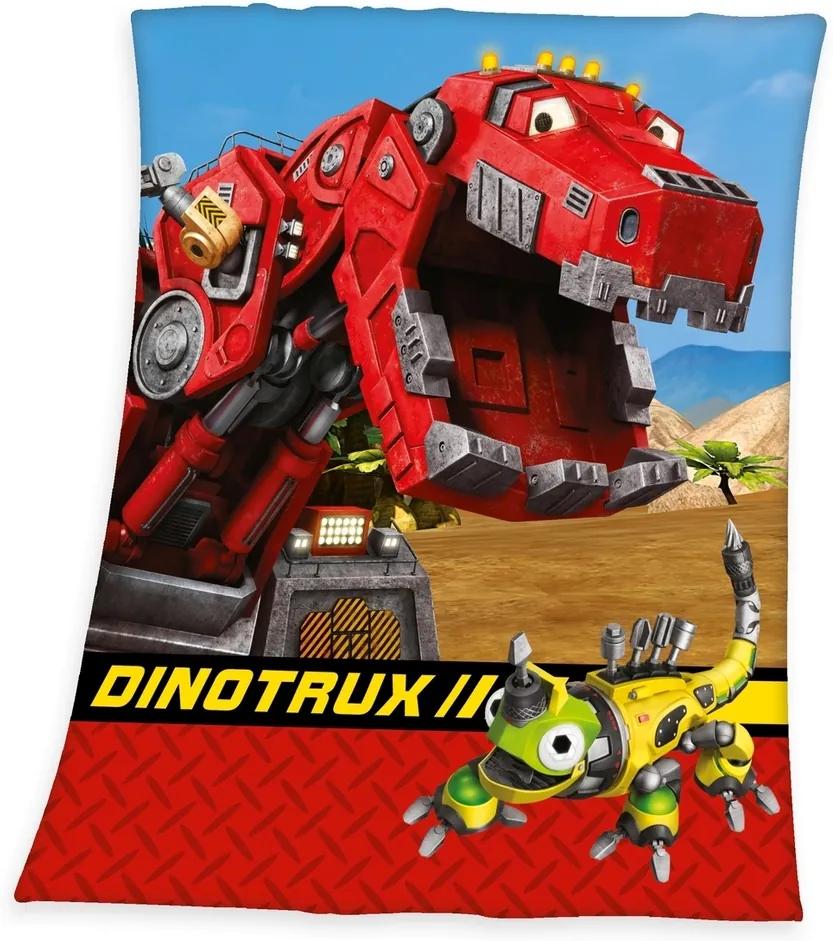 Pătură de copii DinoTrux, 130 x 160 cm