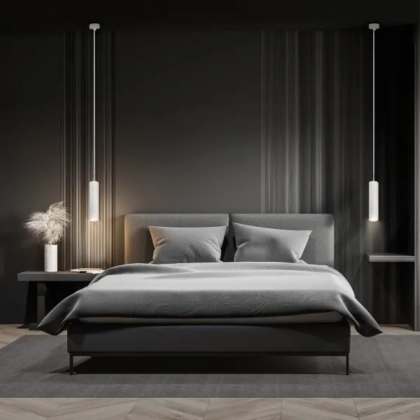 Brilagi - Lampă suspendată LED dimabilă pe cablu SELE 1xGU10/6W/230V, albă