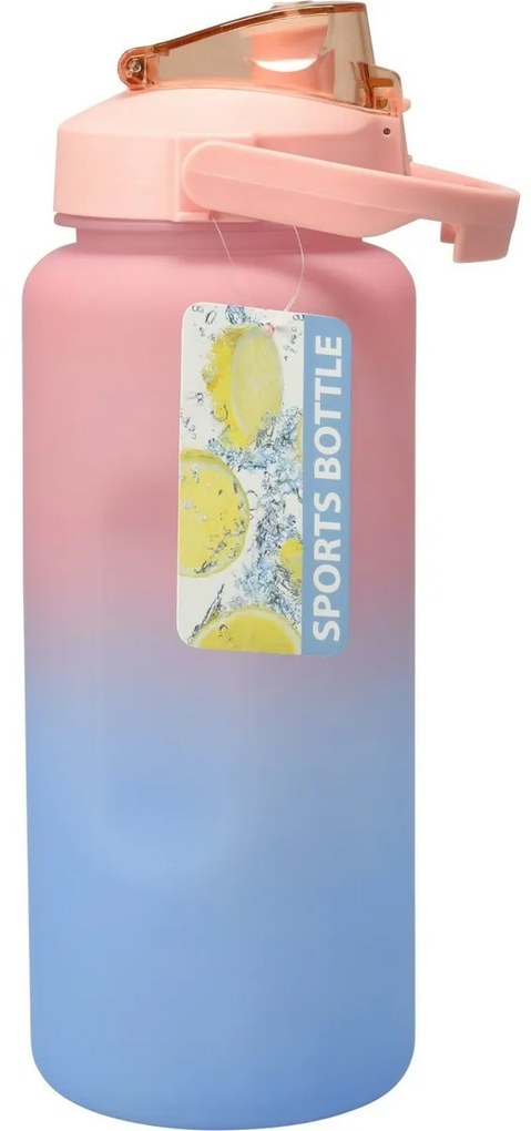 Sticlă sport, 2 l, albastru