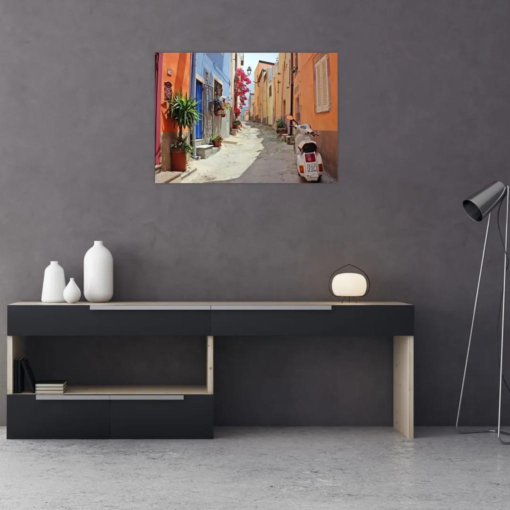 Tablou cu strada din Sardinia (70x50 cm), în 40 de alte dimensiuni noi