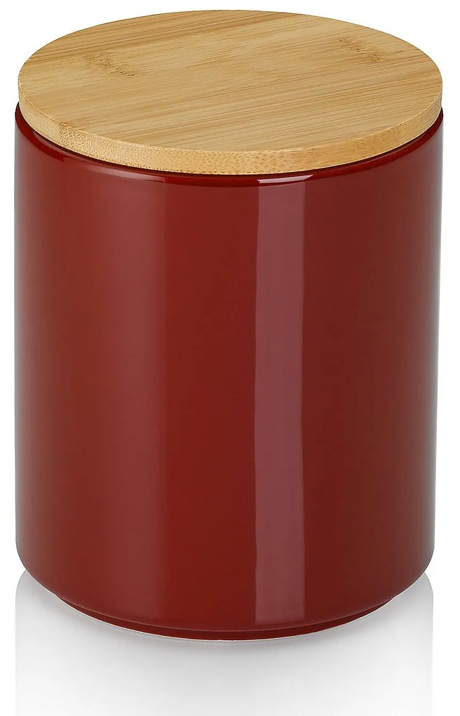 Kela Cady borcan de depozitare 12x12x15 cm roșu 15271