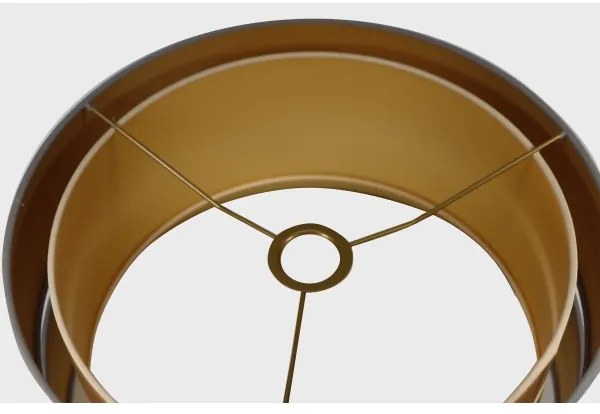 Lustră pe cablu Duolla DUO 1xE27/15W/230V d. 40 cm gri