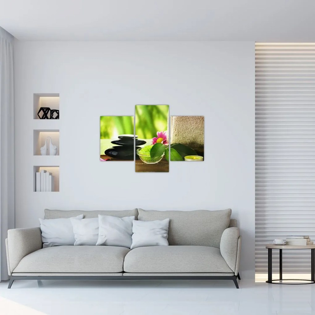 Tablou cu unelte pentru masaj (90x60 cm)