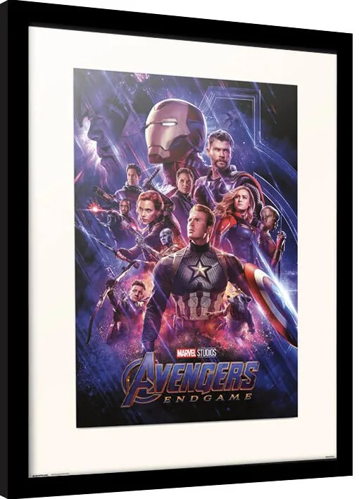 Afiș înrămat Avengers: Endgame - One Sheet