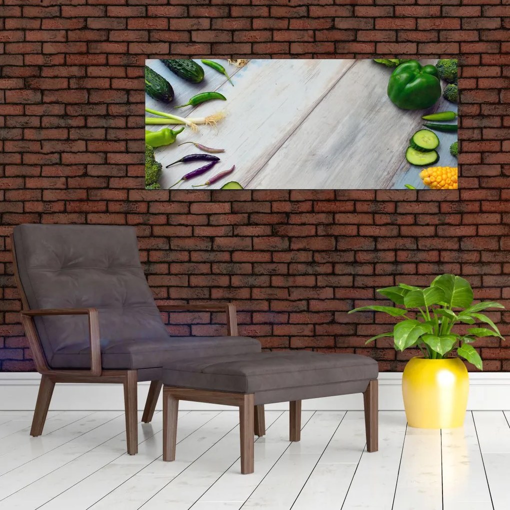 Tablou legumele (120x50 cm)