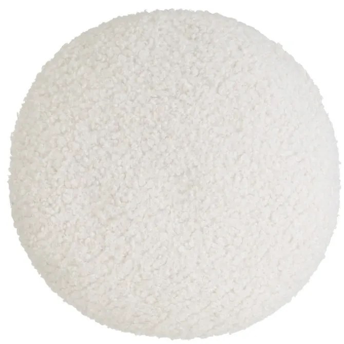 Pernă decorativă din sherpa ø 40 cm Sherpa – Casa Selección