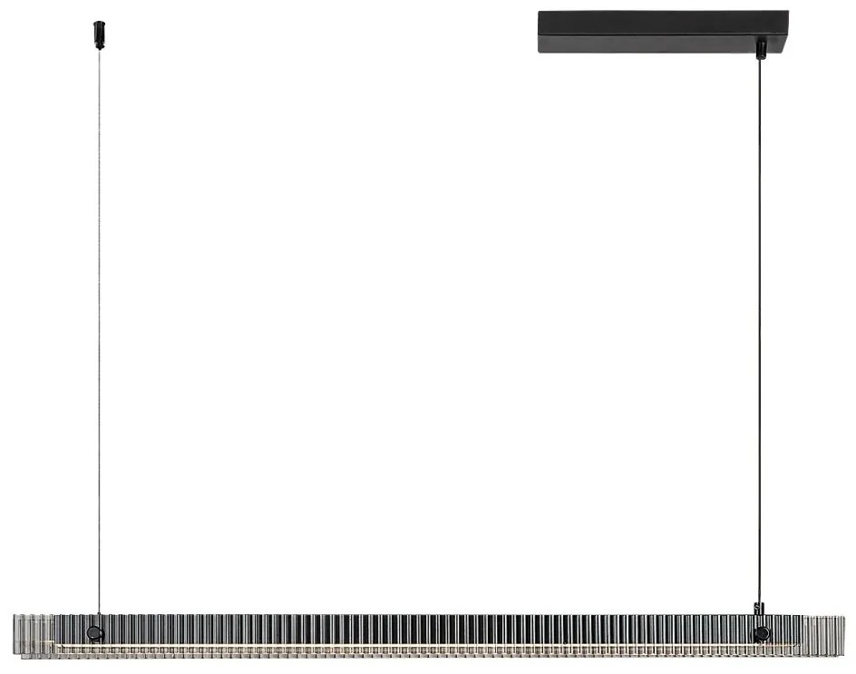 Lustra Suspendata Moderna, LED, Negru, Cital