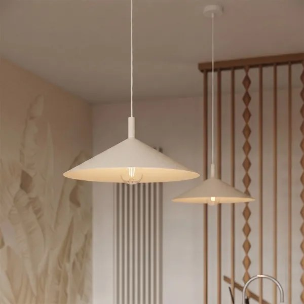 Sollux SL.2539 - Lustru suspendat pe cablu NOX 1xE27/15W/230V crem