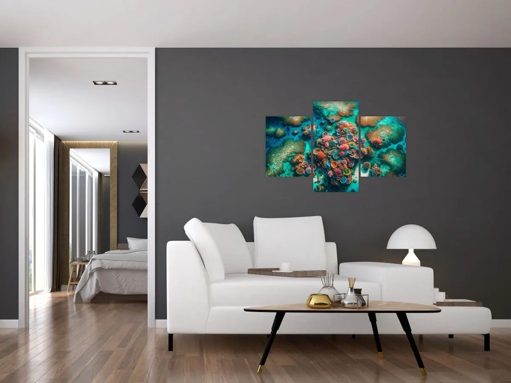 Tablou - Priveliște spre mare (90x60 cm)