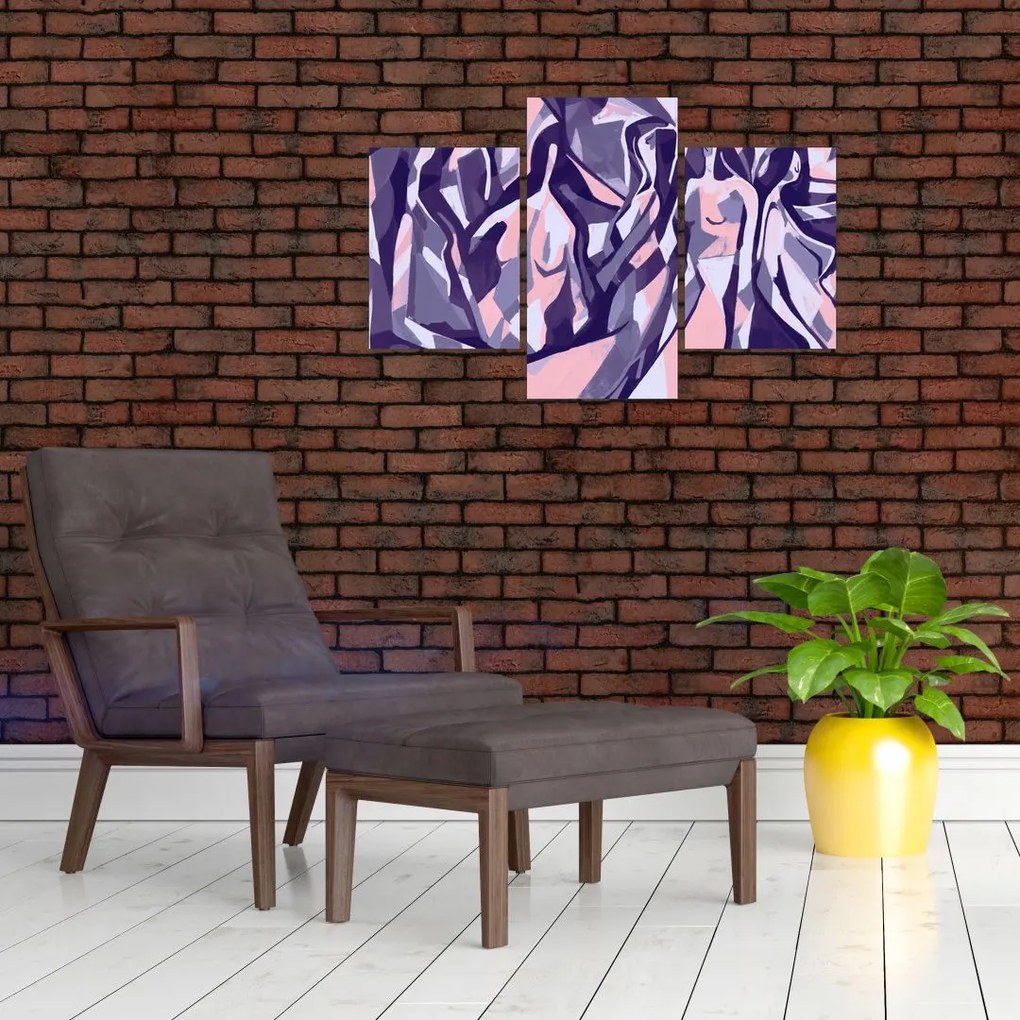 Tablou - Abstract, femei (90x60 cm)