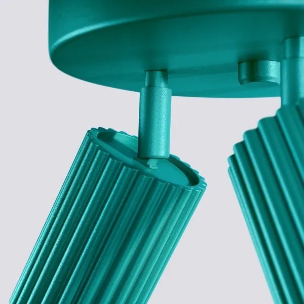 Brilagi - Spot LED CRESTO, 3 x GU10, 10 W, 230 V, turcoaz