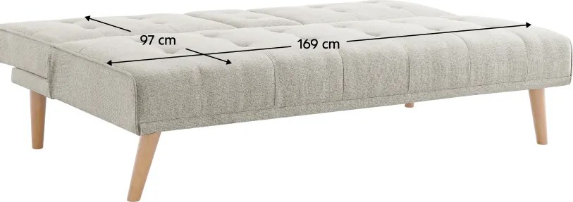 Canapea extensibilă, bej, BABET