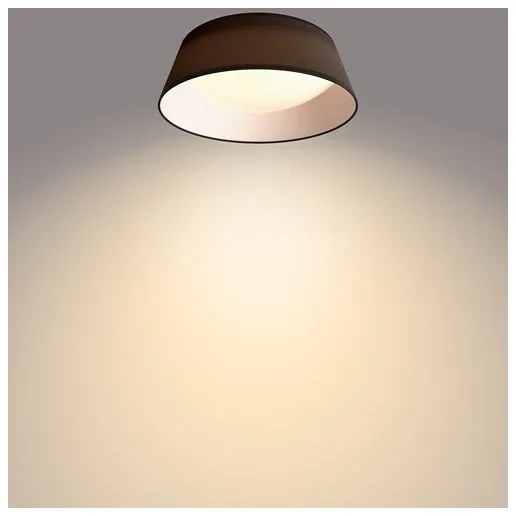 Plafonieră LED DAWN LED/14W/230V neagră Philips