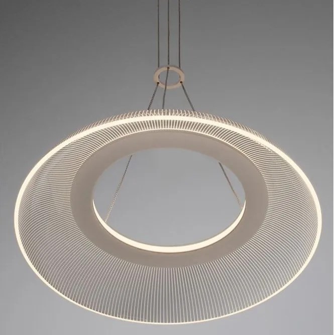 Lustra, Pendul LED, Aluminiu, Acrilic, Mantle 39,5cm NVL-9030109