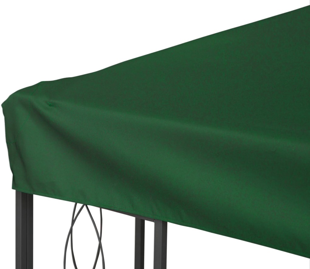 Outsunny Prelata pentru Foisor 4x3 m cu 2 Niveluri