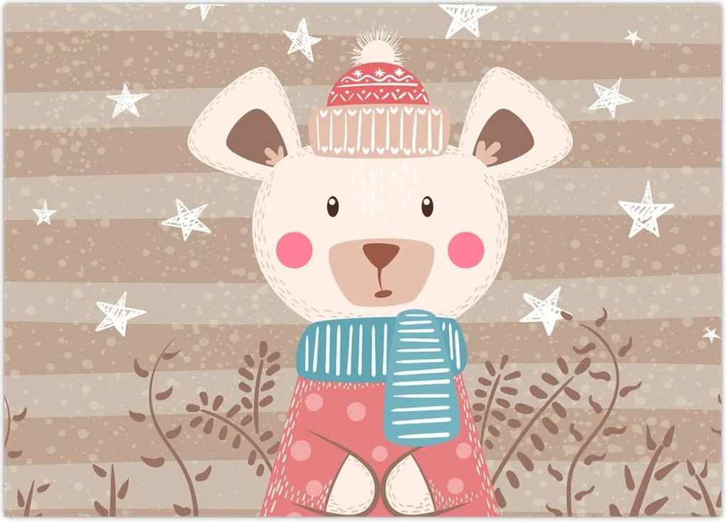 Tablou - Ursuleț (70x50 cm)