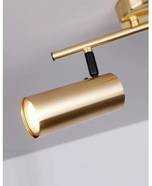 Spot COLLY 2xGU10/15W/230V auriu