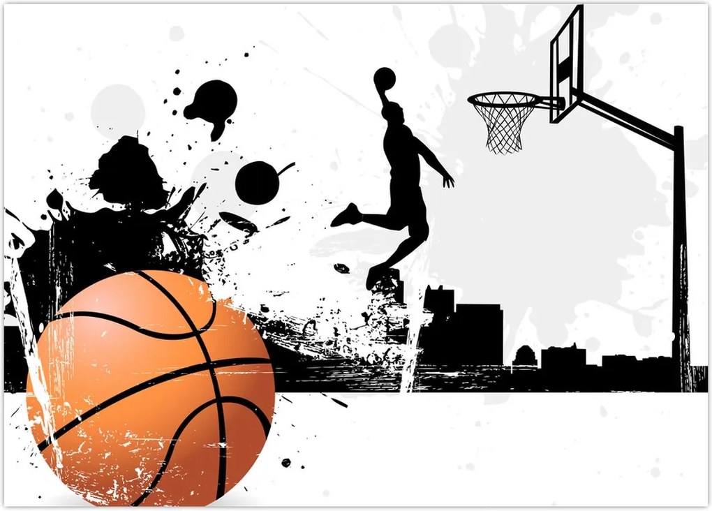 Tablou - Bachetbalist (70x50 cm)