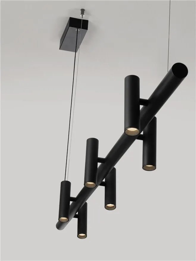 Lustra suspendata cu 6 spoturi LED AVELO
