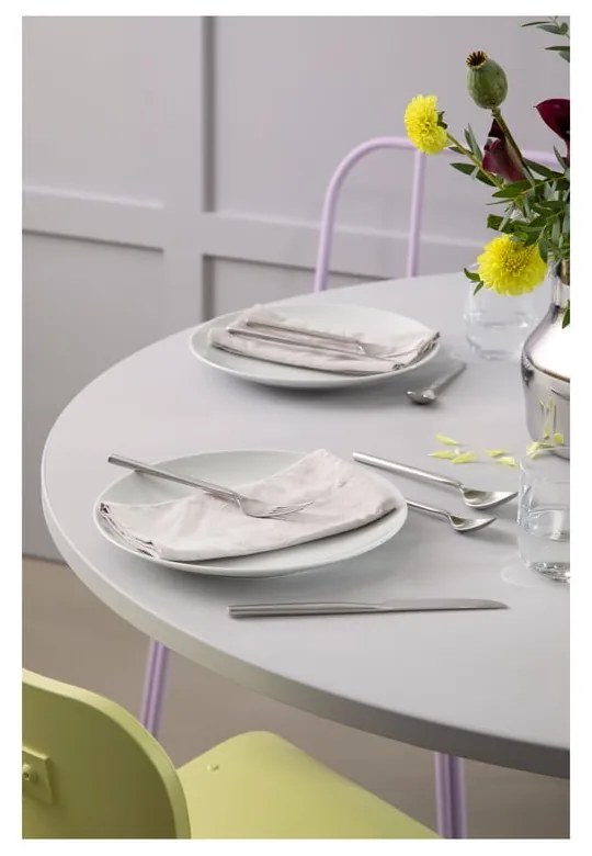 Tacâmuri argintii din oțel inoxidabil 16 buc. Dorotea – Gense