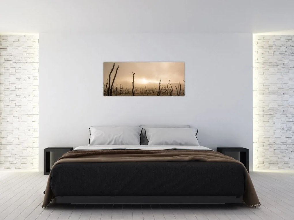 Tablou - Copaci goi (120x50 cm)