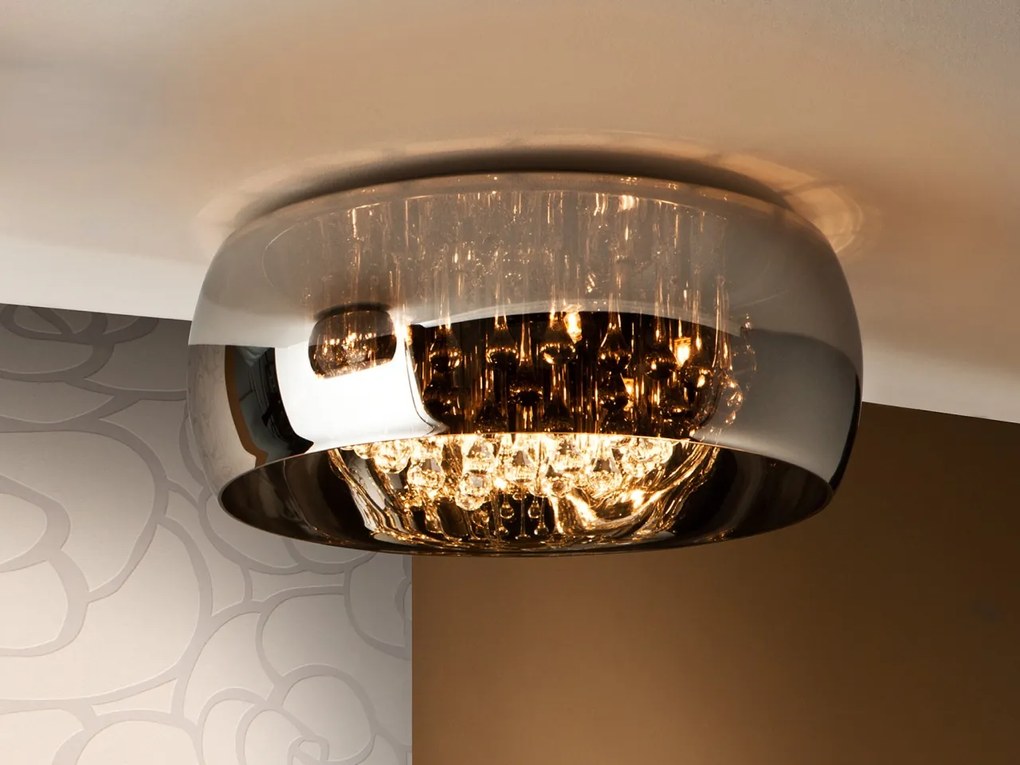 Lustra aplicata LED dimabila cu telecomanda 50cm ARGO SV-508030D