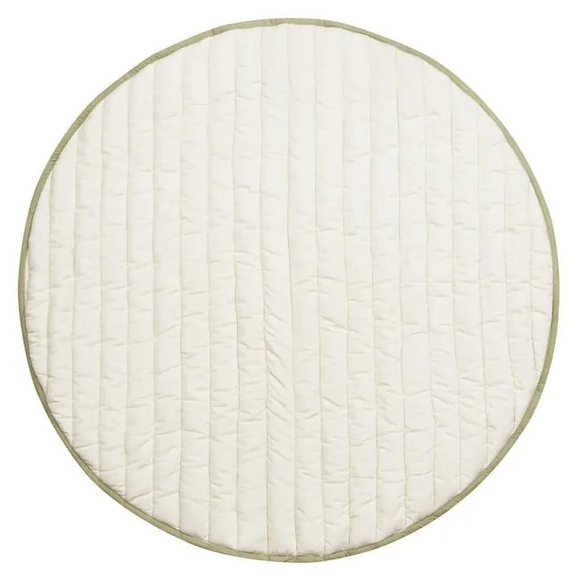 Saltea de joacă pentru copii verde/crem Bamboo Leaf – Lorena Canals