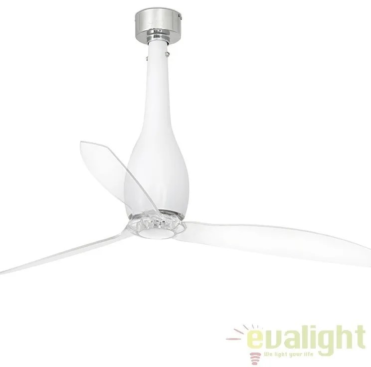 Ventilator cu telecomanda ETERFAN alb mat/ transparent 32001