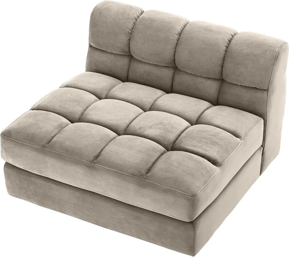 Canapea, Modul centru design elegant LUX Dean middle, savona greige 115030 HZ